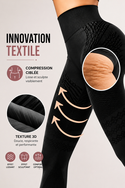 Legging Sculptant 3D™ | Technologie Drainante